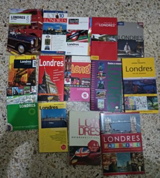 Lote 14 Guías de viaje a Londres