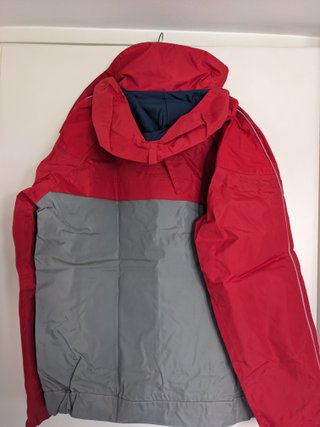 Giacca outdoor IMHOF L Grigio/Rosso