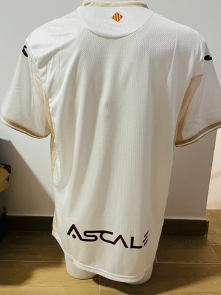 Camiseta Joma VCF Fútbol Beige/Blanco Talla M