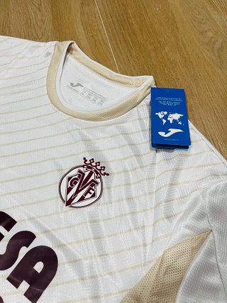 Camiseta Joma VCF Fútbol Beige/Blanco Talla M