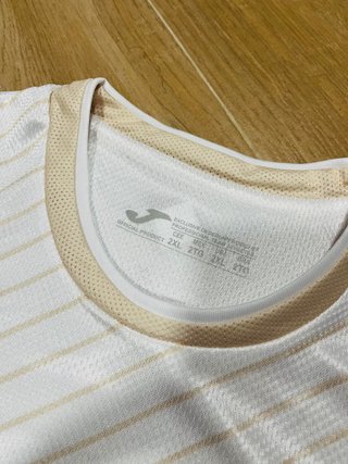 Camiseta Joma VCF Fútbol Beige/Blanco Talla M