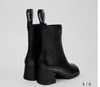 Talla 37 Botines Camper Kora Negros