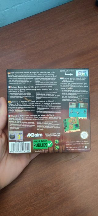 Turok 3 Game Boy Color Nuevo