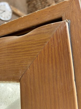 Puerta doble de cristal