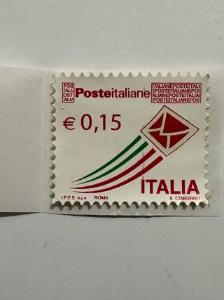 Francobollo Posteitaliane €0,15 Italia