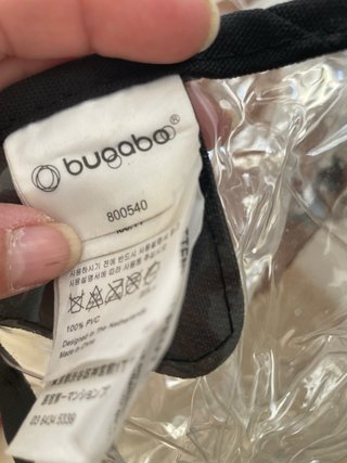Plástico lluvia Bugaboo original