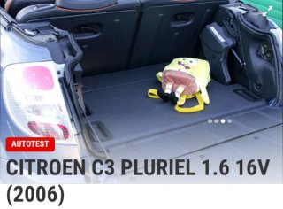 Bandeja trasera Citroën C3 Pluriel