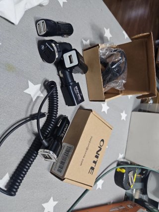 Cargador Coche ONITE USB Negro