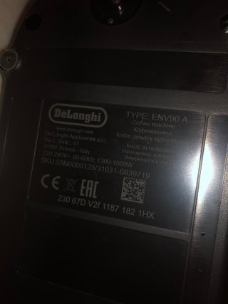 Cafetera Vertuo Nexpresso DeLonghi