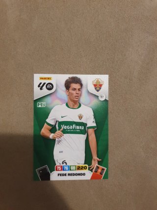 Cromo Panini Fede Redondo Elche 117