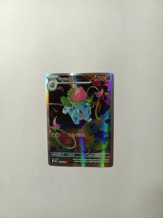 Carta Pokémon Ivysaur Holográfica 134/132