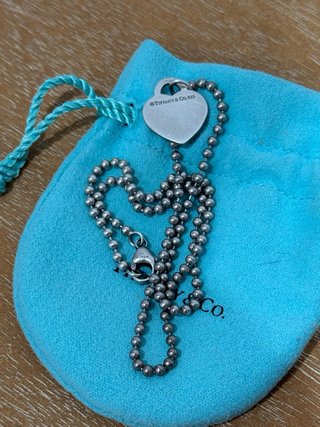 Colgante return de Tiffany & Co. Corazón Plata 925