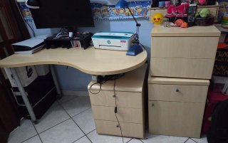 Cameretta completa con letti a castello