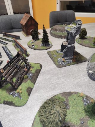 Escenografia the old world, fantasy warhammer