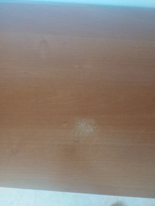 Mueble de salón madera y cristal