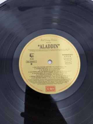 Aladdin Banda Sonora Vinilo Español