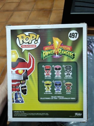 Funko Pop! Megazord 497 Power Rangers Metallic