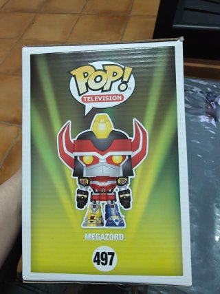 Funko Pop! Megazord 497 Power Rangers Metallic