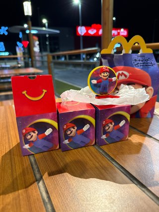 Figura Mario Bros McDonald's Coleccionable.