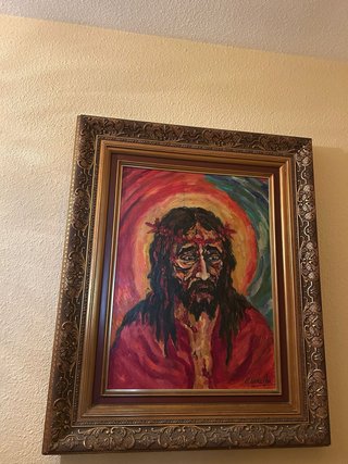 Cuadro Ecce Homo de Enrique Padial 1977