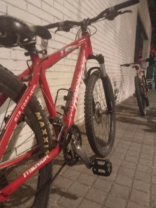 Bici Montaña Merida Roja