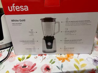 Batidora Ufesa White Gold 1500W (sin vaso)