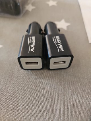 Cargador Coche USB Silvercrest 4 Puertos