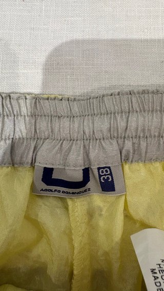 Pantalón ligero Adolfo Dominguez amarillo