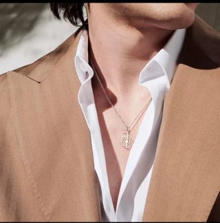 Collar Chokurei (Reiki) Acero Inoxidable