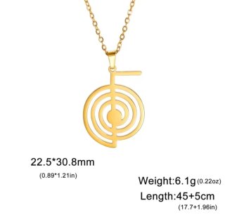 Collar Chokurei (Reiki) Acero Inoxidable