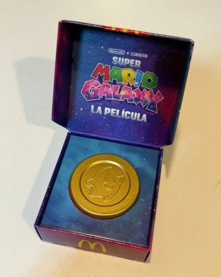 Moneda Super Mario Bros. La Película McDonald's