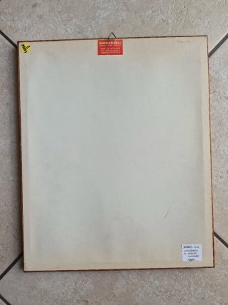 Set 2 Litografie Farfalle Cornice Legno