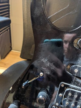 Guitarra Ibanez RG560 Japón para zurdos