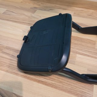 Baúl SHAD Negro con Soporte Kawasaki Z900