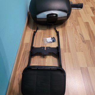 Baúl SHAD Negro con Soporte Kawasaki Z900