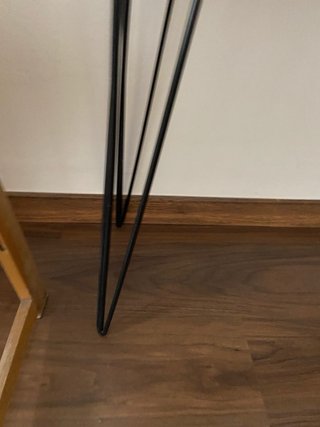 Mueble consola para vinilos estilo escritorio