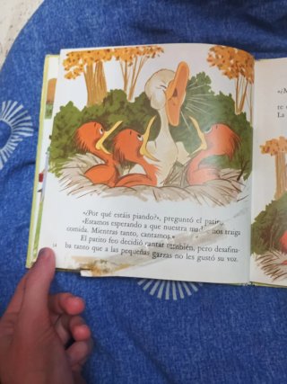 Libro El patito feo (1€)