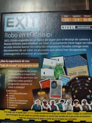 EXIT El Juego: Robo en el Misisipi