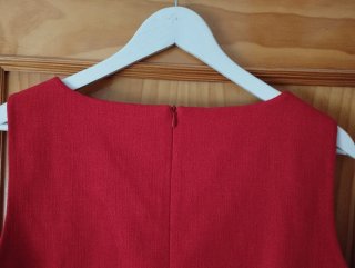 Vestido Rojo Roberto Verino Talla XL