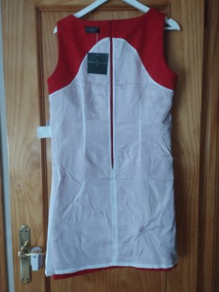 Vestido Rojo Roberto Verino Talla XL