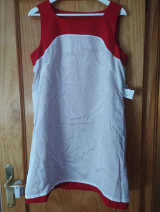 Vestido Rojo Roberto Verino Talla XL