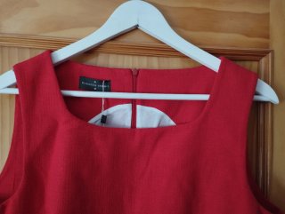 Vestido Roberto Verino rojo NUEVO con etiqueta. XL