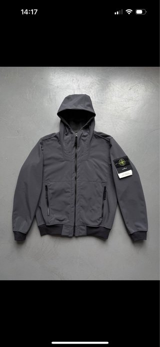 Chaqueta CP verde Stone Island Cortavientos