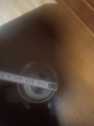 Vasos altos de cristal pintado