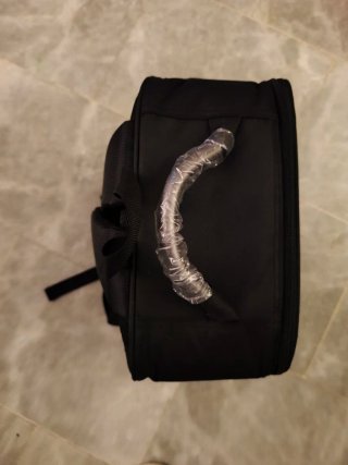 Mochila negra para Dron