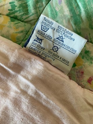Piumino Zucchi singolo floreale