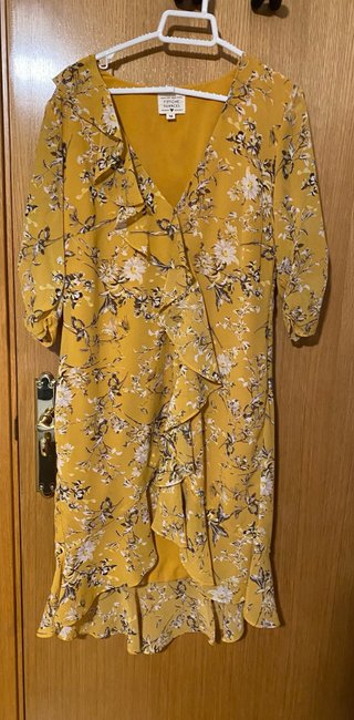 Vestido Fetiche Suances floral amarillo