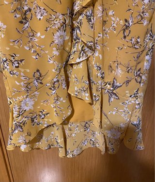 Vestido Fetiche Suances floral amarillo