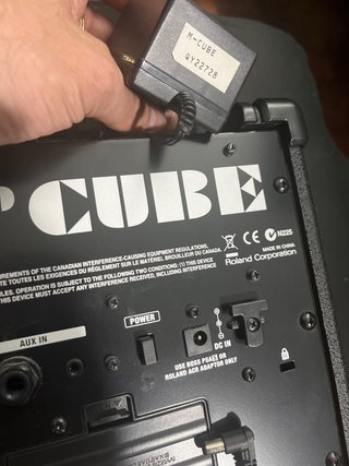 Roland micro cube para guitarra pequeño y potente