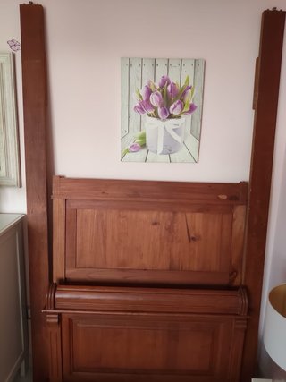 Cama de madera completa (sin somier)